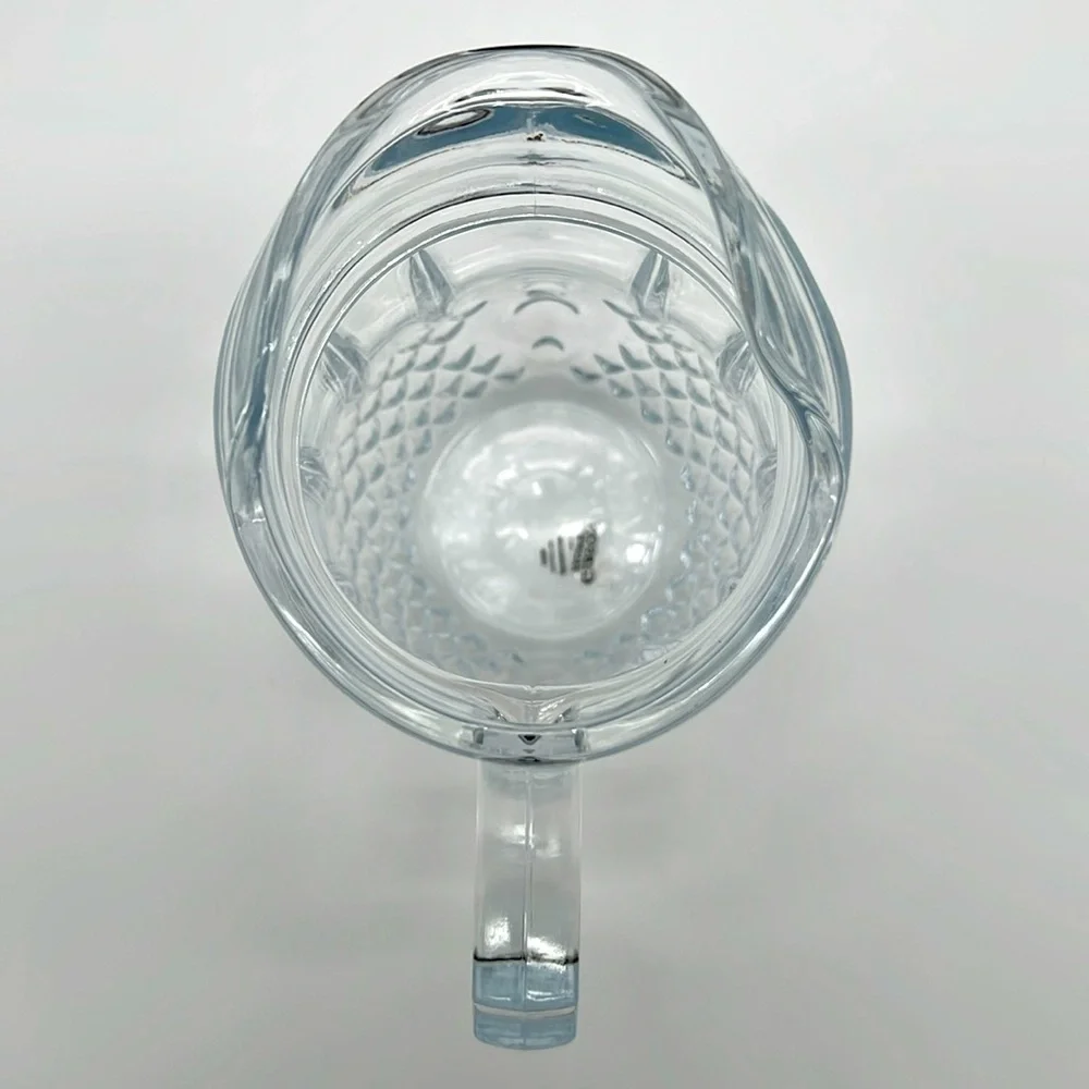 Gibson Home Brunson Glass Pitcher - Diamond Pattern